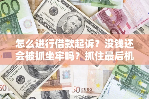 北京怎么进行借款起诉？没钱还会被抓坐牢吗？抓住最后机会！