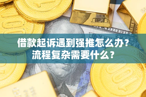 北京借款起诉遇到强推怎么办？流程复杂需要什么？